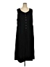 Torrid Solid Black Casual Dress Size 5X Plus (5) - photo 1