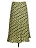Zara Basic 100% Polyester Stars Green Casual Skirt Size 4 - photo 1