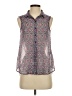 H&M 100% Polyester Pink Sleeveless Blouse Size 4 - photo 1