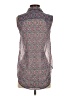 H&M 100% Polyester Pink Sleeveless Blouse Size 4 - photo 2