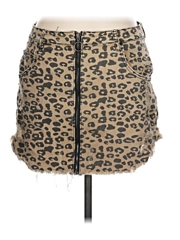 Almost Famous Faux Leather Skirt (view 1)
