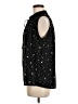 decker 100% Polyester Stars Black Sleeveless Blouse Size M - photo 5