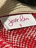 Jess Lea Houndstooth Red Cardigan Size S - photo 7