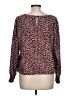 Unbranded Burgundy Long Sleeve Blouse Size L (estimated) - photo 2