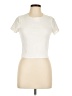Sincerely Jules Ivory Short Sleeve Turtleneck Size L - photo 1
