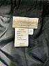 Coldwater Creek 100% Silk Solid Black Silk Skirt Size 6 - photo 4