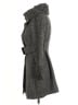 Zara 100% Polyester Gray Coat Size M - photo 5