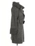 Zara 100% Polyester Gray Coat Size M - photo 4
