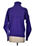 Bogner Purple Turtleneck Sweater Size S - photo 2