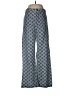Zara Hearts Blue Casual Pants Size M - photo 1