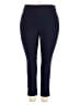 Rafaella Solid Blue Active Pants Size 18 - photo 1