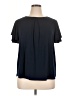 Liz Claiborne Black Short Sleeve Top Size 1X - photo 1