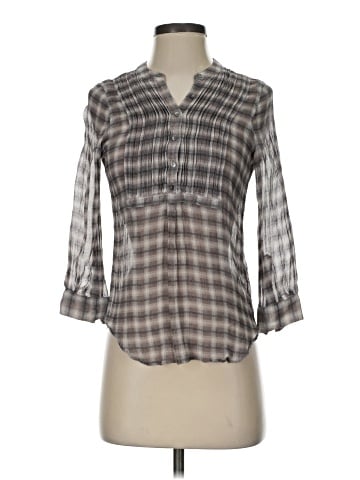 Joie 3/4 Sleeve Silk Top (view 1)