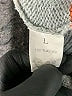 Unbranded 100% Acrylic Stripes Orange Gray Pullover Sweater Size L - photo 7