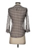 Joie 100% Silk Gray 3/4 Sleeve Silk Top Size XS - photo 2