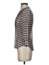 Joie 100% Silk Gray 3/4 Sleeve Silk Top Size XS - photo 5
