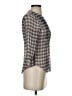 Joie 100% Silk Gray 3/4 Sleeve Silk Top Size XS - photo 4