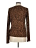 Time and Tru Animal Print Brown Cardigan Size 8 - photo 2