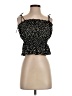 Bridge 100% Polyester Black Sleeveless Blouse Size S - photo 1