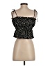 Bridge 100% Polyester Black Sleeveless Blouse Size S - photo 2