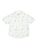 B.U.M. Equipment Print White Short Sleeve Button-Down Shirt Size 4T - photo 1