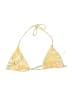 Unbranded Print Yellow Swimsuit Top Size M - photo 1