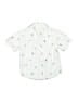 B.U.M. Equipment Print White Short Sleeve Button-Down Shirt Size 4T - photo 2