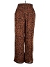 Unbranded Animal Print Brown Casual Pants Size XL - photo 1
