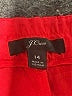 J.Crew Tweed Red Casual Pants Size 14 - photo 4