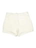 Gloria Vanderbilt Solid Ivory Shorts Size 12 - photo 2