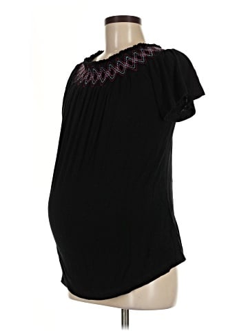 A Pea in the Pod Short Sleeve Turtleneck (view 1)