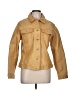 Gap 100% Leather Gold Jacket Size L - photo 1