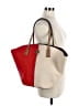 Tory Burch 100% Leather Color Block Red Leather Tote One size - photo 2