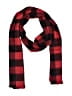Phenix Checkered-gingham Red Scarf One size - photo 1