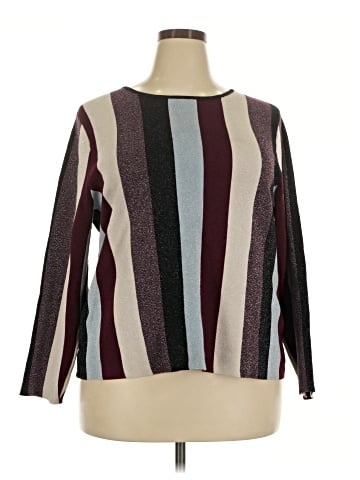 INC International Concepts 3/4 Sleeve T-Shirt (view 1)