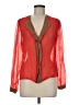 Sam & Lavi 100% Rayon Red Long Sleeve Blouse Size M - photo 1