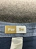 Per Se Solid Blue Denim Skirt Size 10 - photo 4