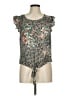 Self Esteem 100% Polyester Green Sleeveless Blouse Size M - photo 1