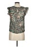 Self Esteem 100% Polyester Green Sleeveless Blouse Size M - photo 2