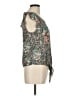 Self Esteem 100% Polyester Green Sleeveless Blouse Size M - photo 4