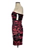 Jump Apparel Graphic Animal Print Leopard Print Stripes Red Cocktail Dress Size 1 - photo 5