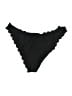 Assorted Brands Solid Black Swimsuit Bottoms Size L - photo 1