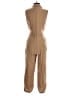 Max Studio Solid Tan Jumpsuit Size XS - photo 2