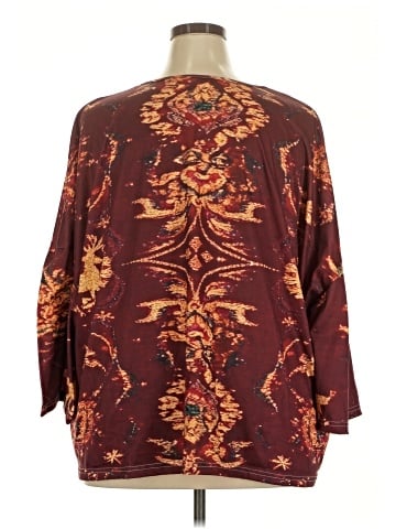 Unbranded 3/4 Sleeve T-Shirt (view 2)