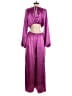 ASTR The Label 100% Polyester Purple Pink Jumpsuit Size S - photo 2