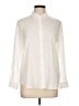 Uniqlo Solid Ivory Long Sleeve Blouse Size L - photo 1