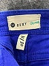 Roxy Solid Blue Denim Shorts Size 11 - photo 3