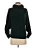 CAbi 100% Cotton Green Turtleneck Sweater Size XS - photo 1