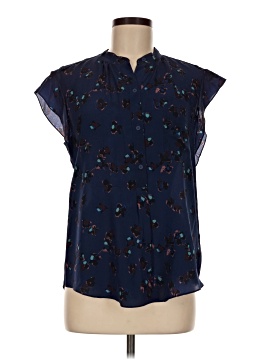 Rebecca Taylor Short Sleeve Silk Top (view 1)