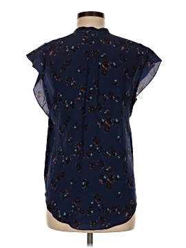 Rebecca Taylor Short Sleeve Silk Top (view 2)
